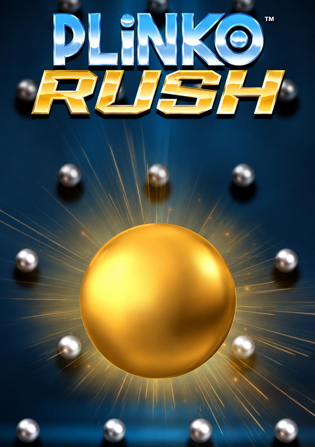 Original replacement artwork for Plinko Rush